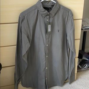 BNWT Allsaints Redondo LS Shirt Size M